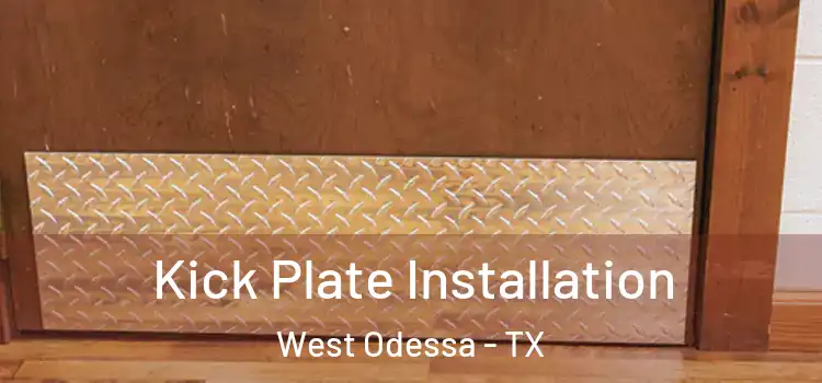  Kick Plate Installation West Odessa - TX